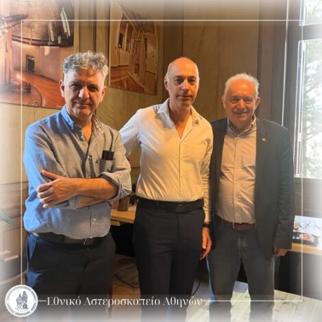 Φωτογραφία από τη συνάντηση του Διευθυντή ΕΑΑ με τον Πρόεδρο του ΟΑΣΠ κ. Ευθύμη Λέκκα